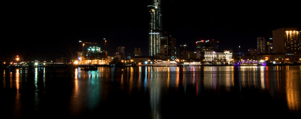 Bach Dang pier in Sai Gon