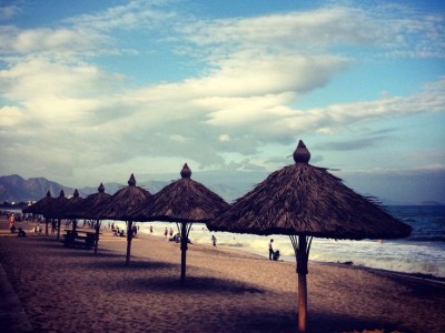 Nha Trang beach Sunday Afternoon