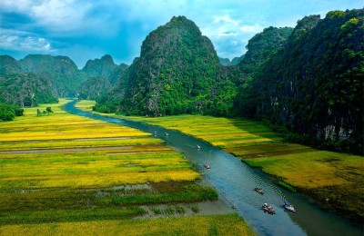 Tam Coc – Ngo Dong River in Ninh Binh